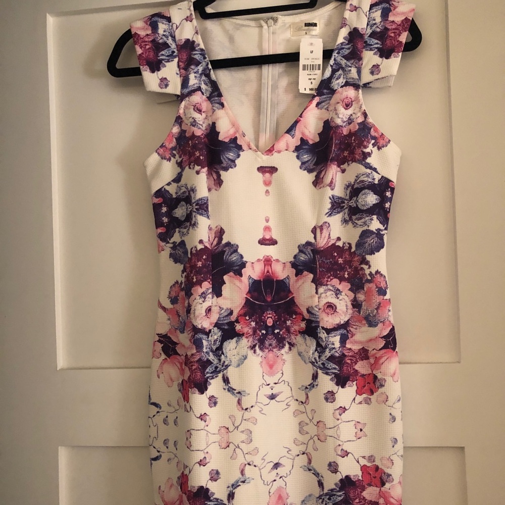 LF Floral Dress NWT